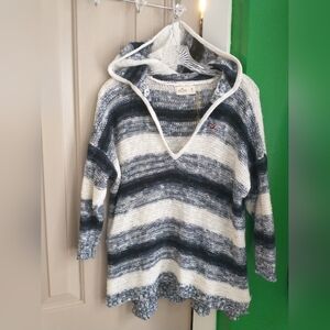 Hollister Hooded Pullover Sweater Size Medium